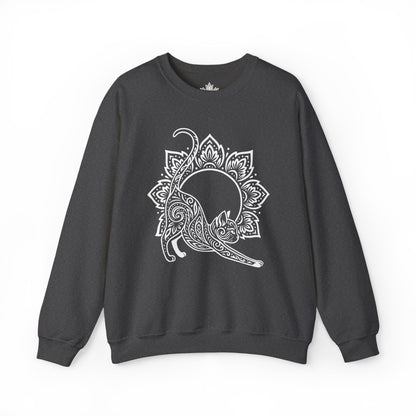Cat & Mandala Sweatshirt