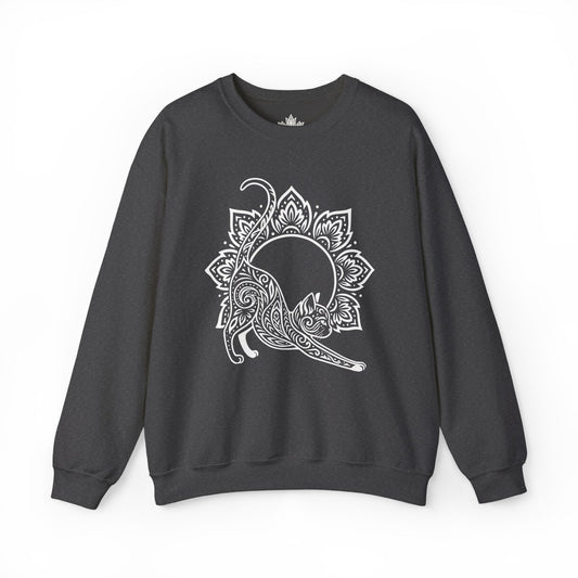 Cat & Mandala Sweatshirt