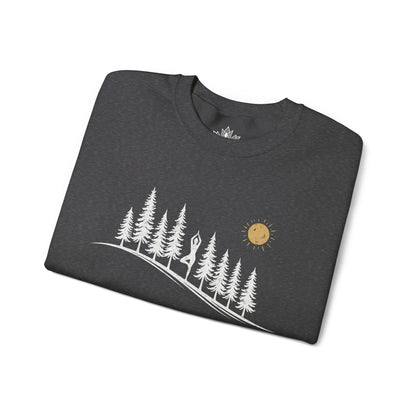 Forest Tree Pose Sweatshirt