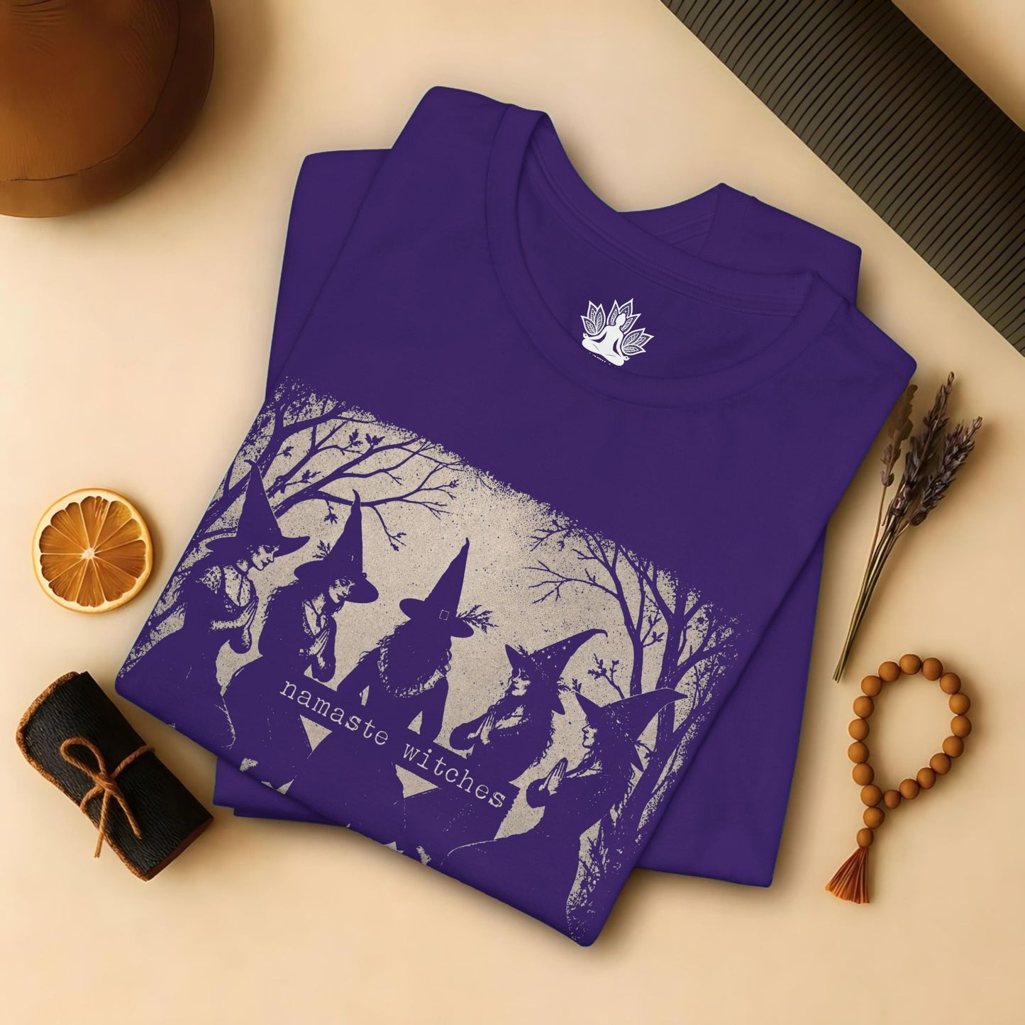 Namaste Witches Sisterhood Tee