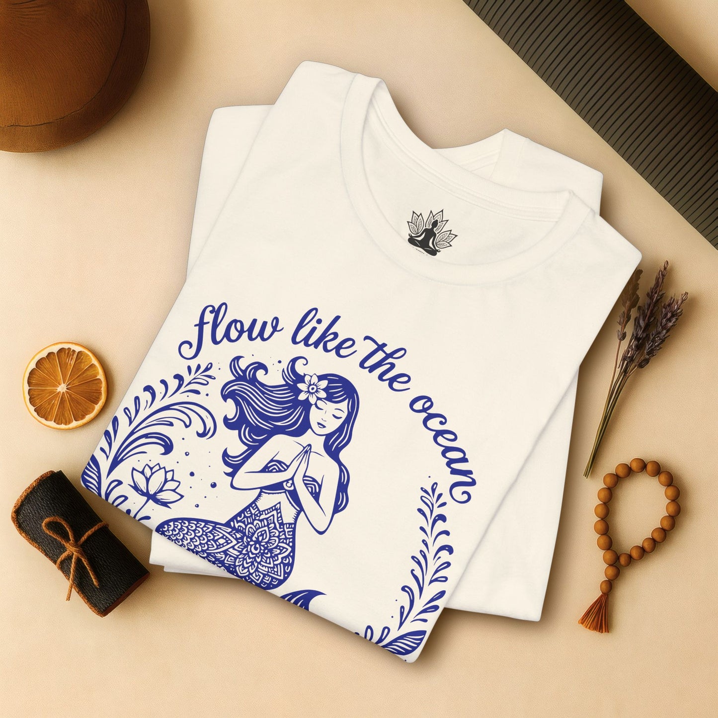 Mermaid Flow Like The Ocean Tee