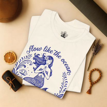 Mermaid Flow Like The Ocean Tee