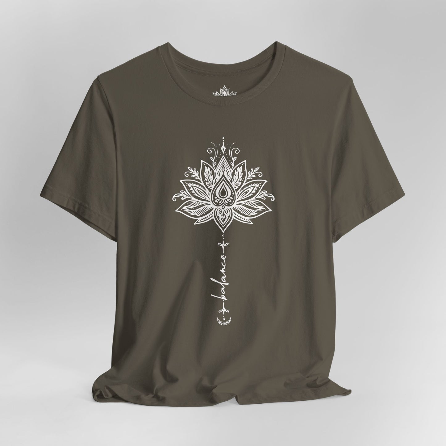 Balance Within – Lotus Yoga Tee