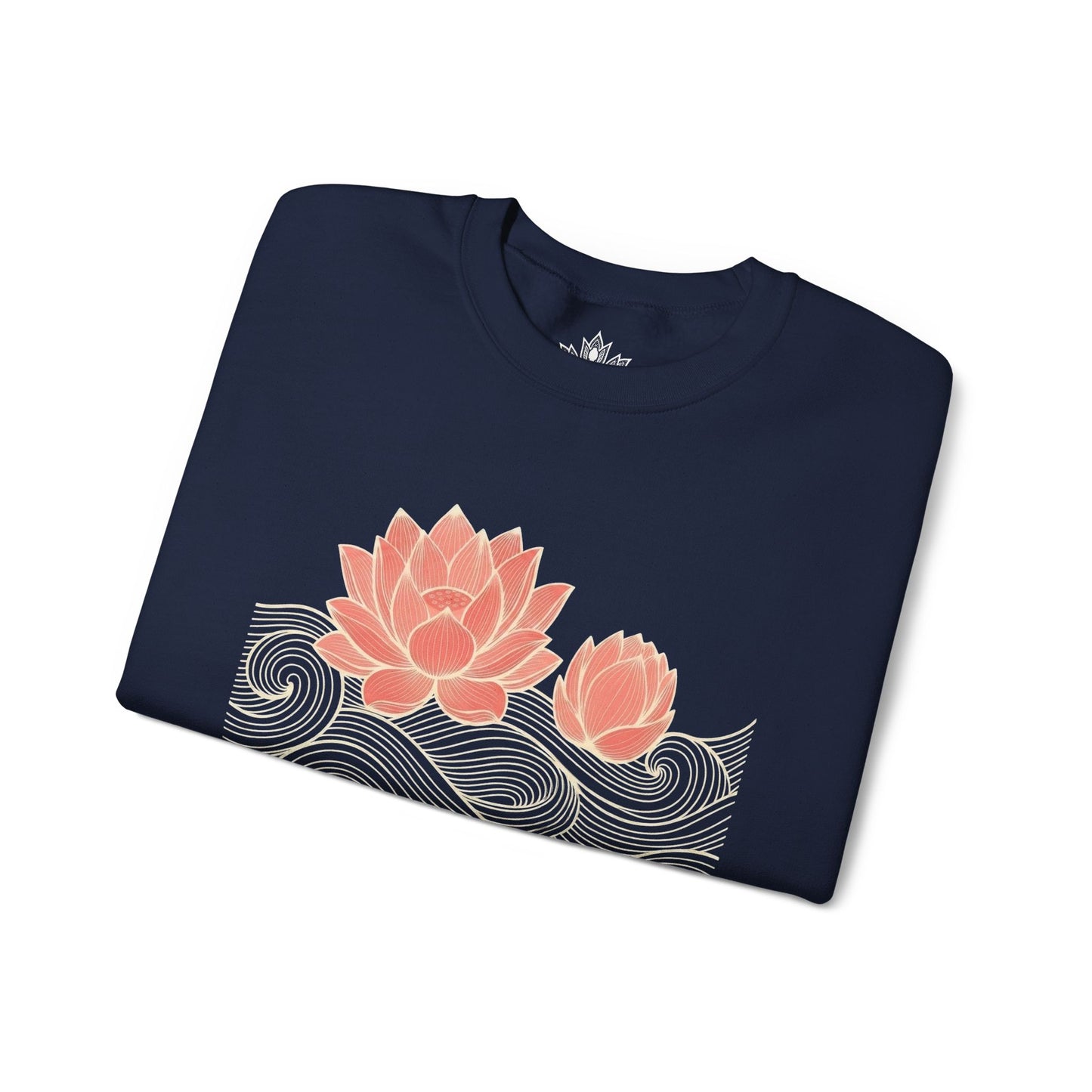 Lotus Line Art Sweatshirt