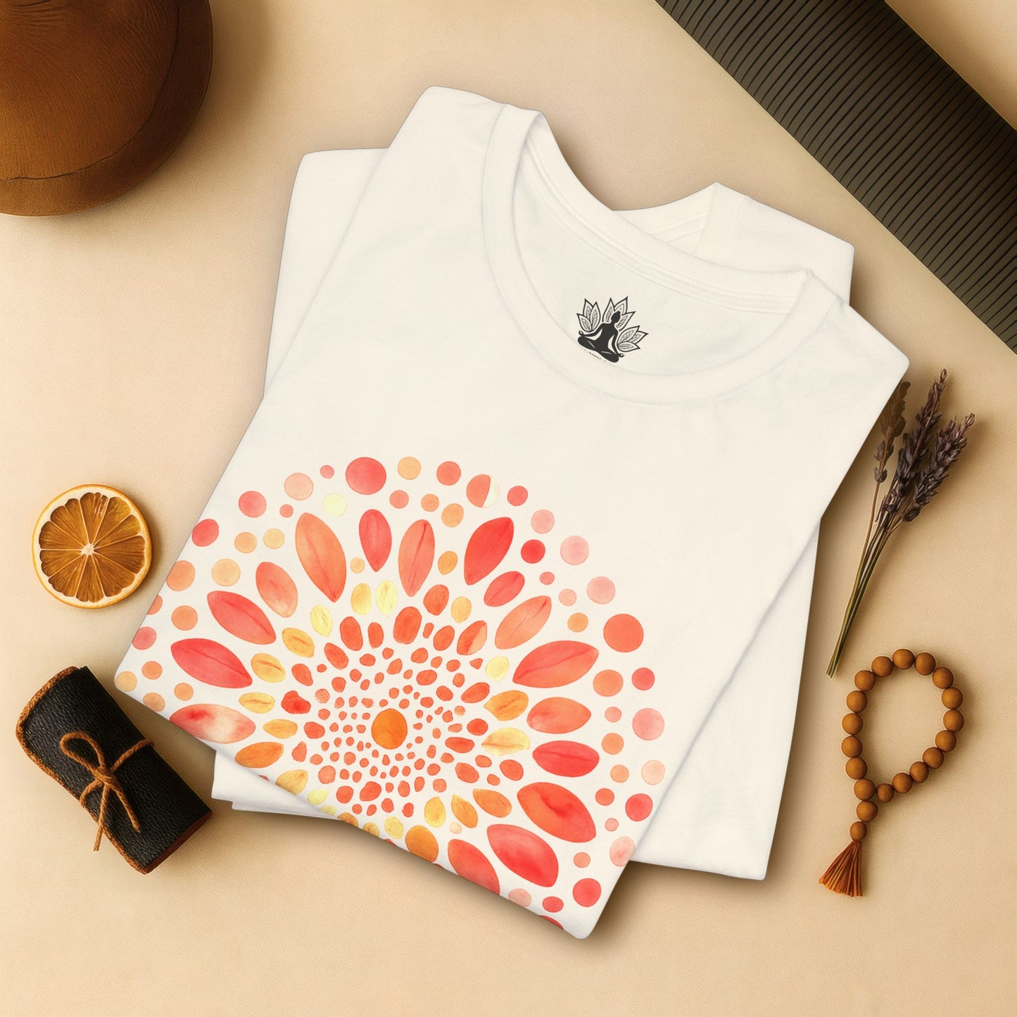 Watercolor Mandala Tee