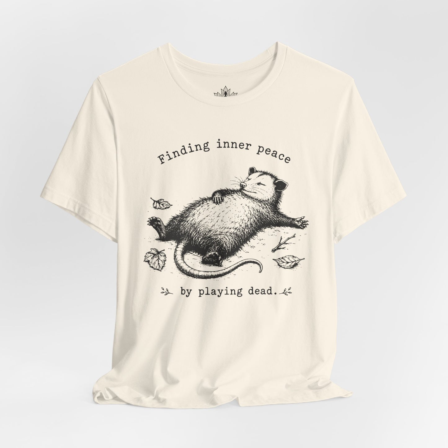 Finding Inner Peace Possum Tee