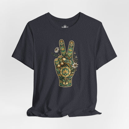 Boho Peace Hand Tee