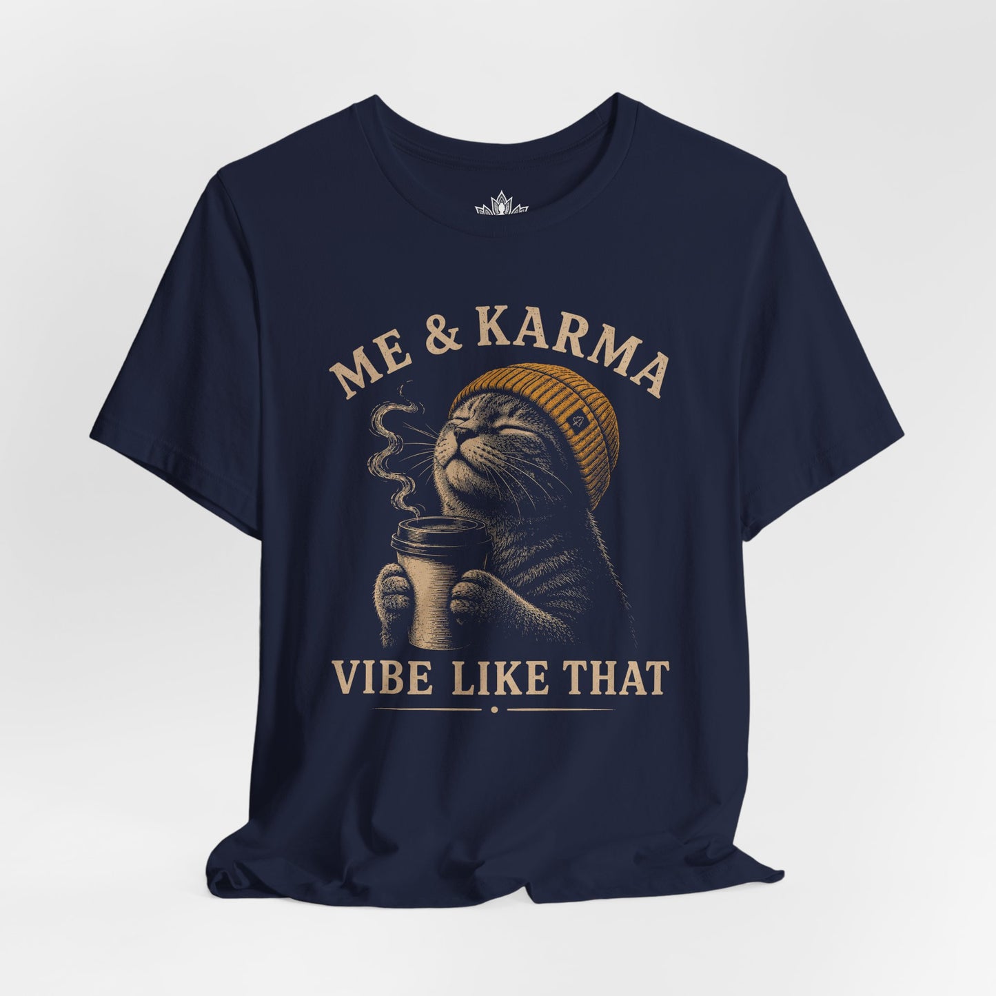 Me & Karma Vibe Like That Cat Men Tee