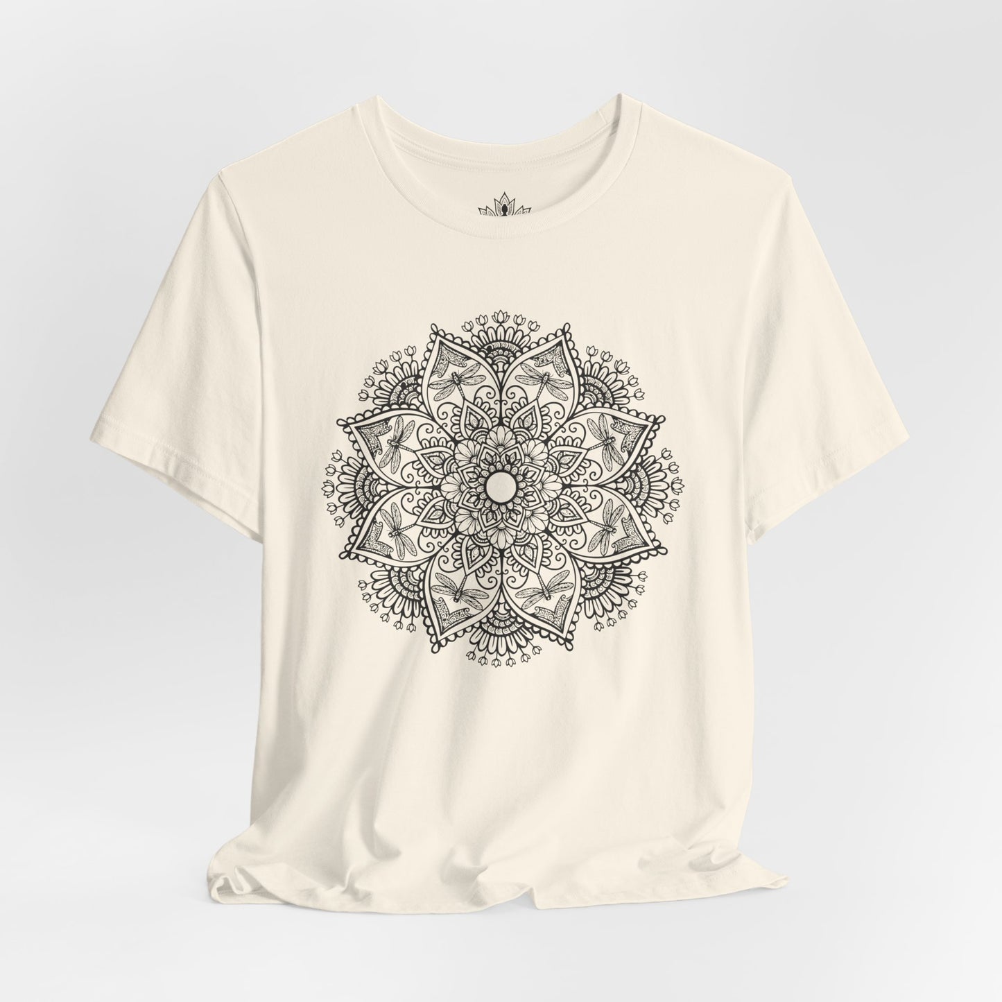 Dragonflies & Flowers Mandala