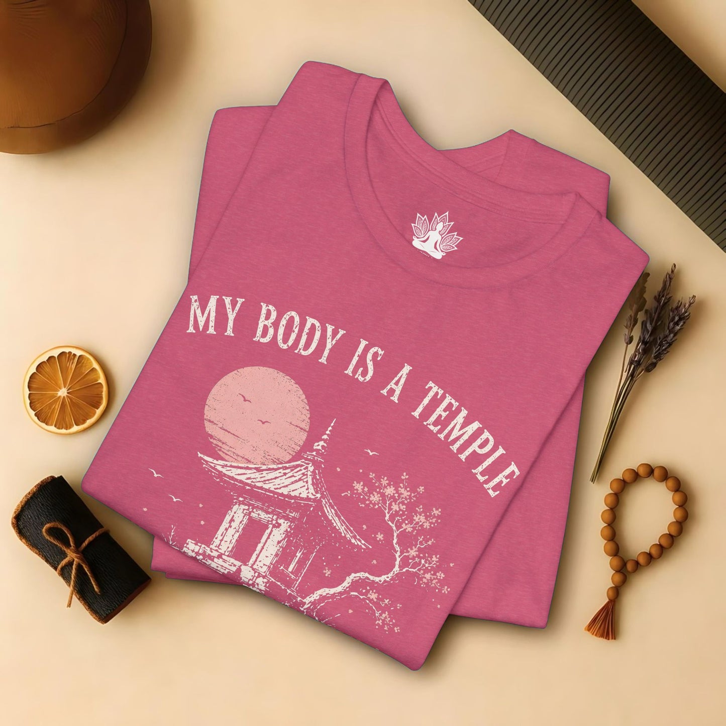 My Body Is A Temple: Ancient, Crambling, Still Sacred Tee