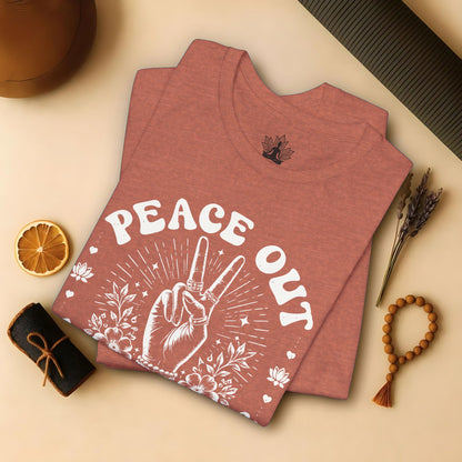 Peace Out, Love Your Neighbor Tee