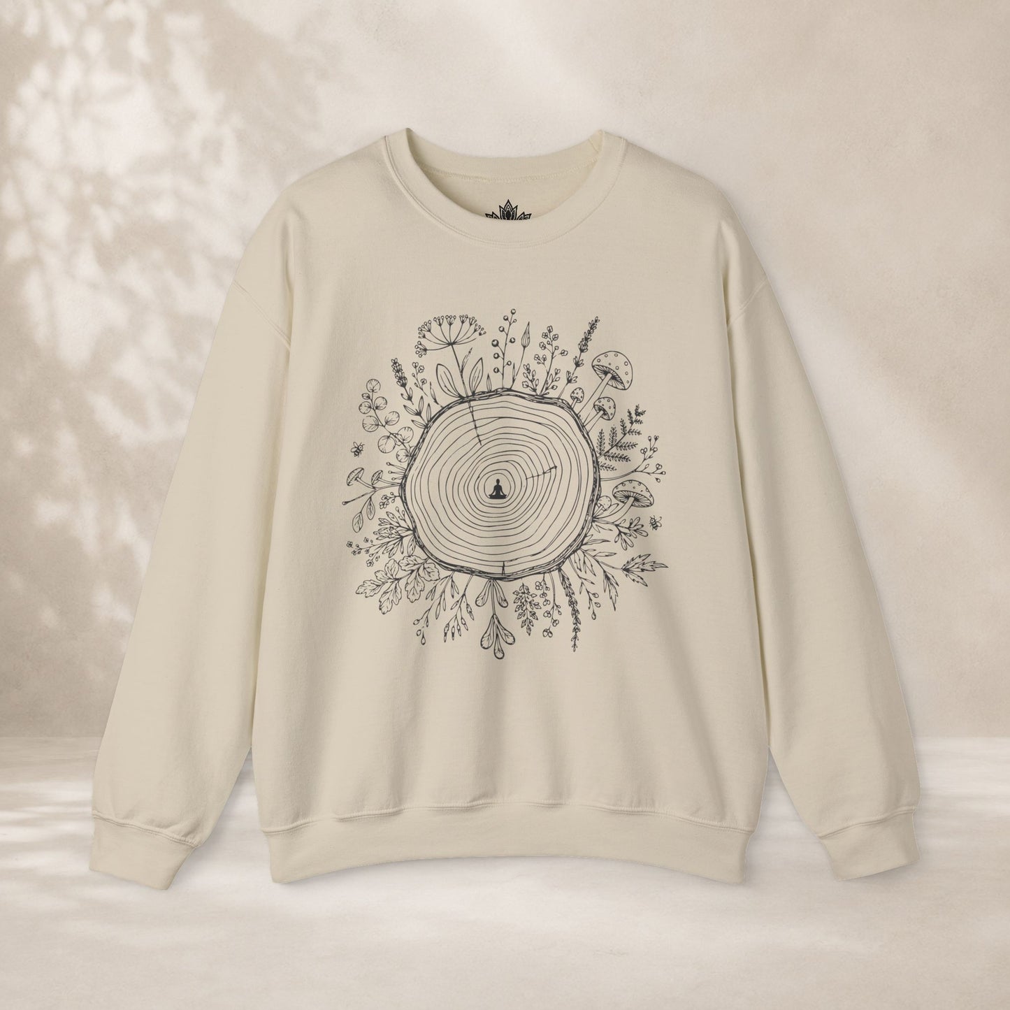 The Quiet Center Botanical Sweatshirt