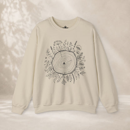The Quiet Center Botanical Sweatshirt