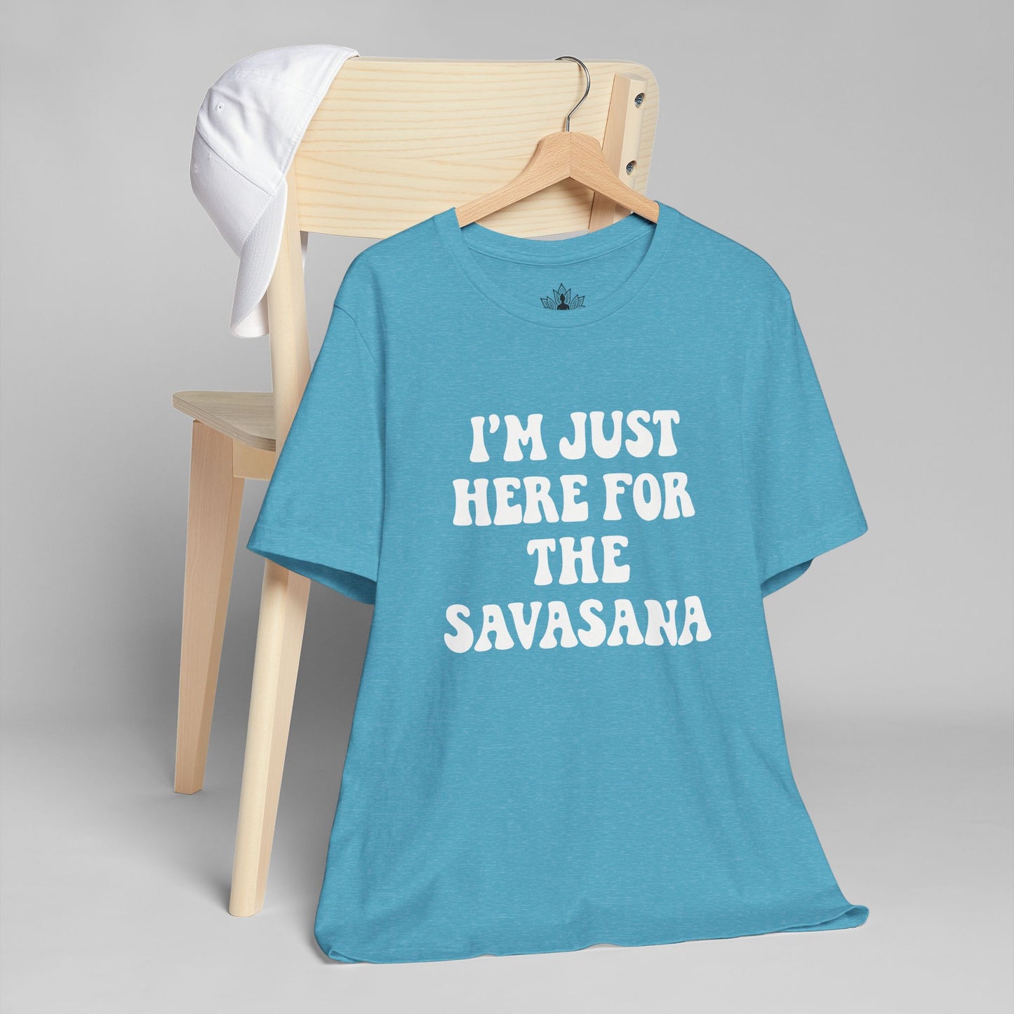 Savasana Only – Funny Yoga Men Tee