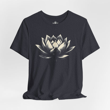 White Lotus Shadow Art Tee