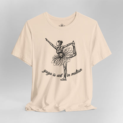 Yoga Is Art In Motion Tee