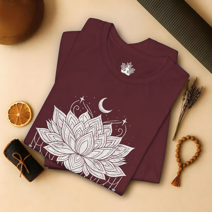 Vintage Moon Lotus Tee