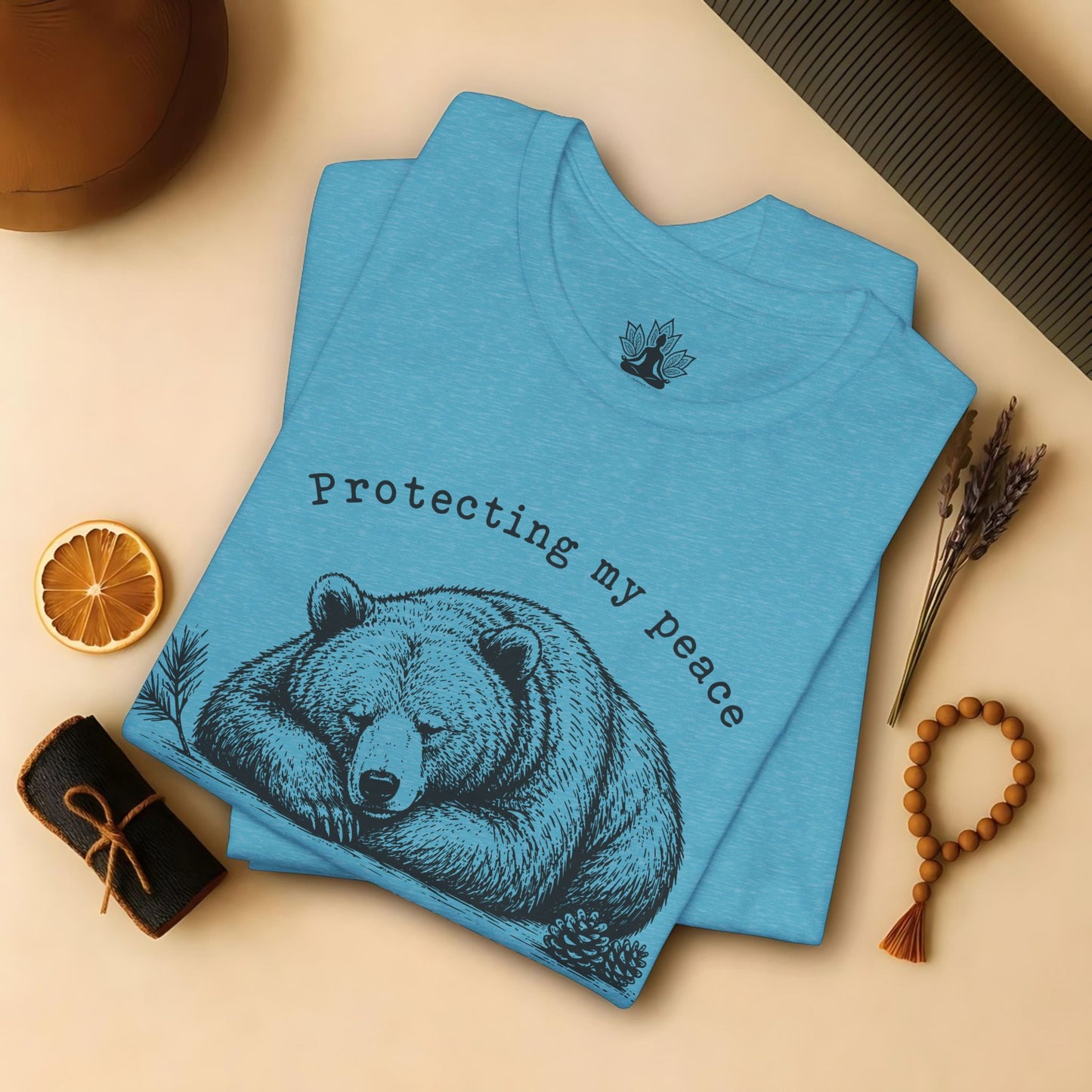 Protecting My Peace Bear Tee