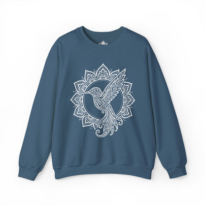 Hummingbird & Mandala Sweatshirt