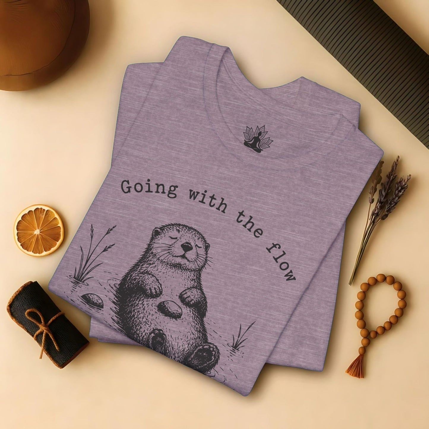 Going With The Flow Otter Tee