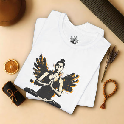 Street Art Meditate Don't Hate Tee