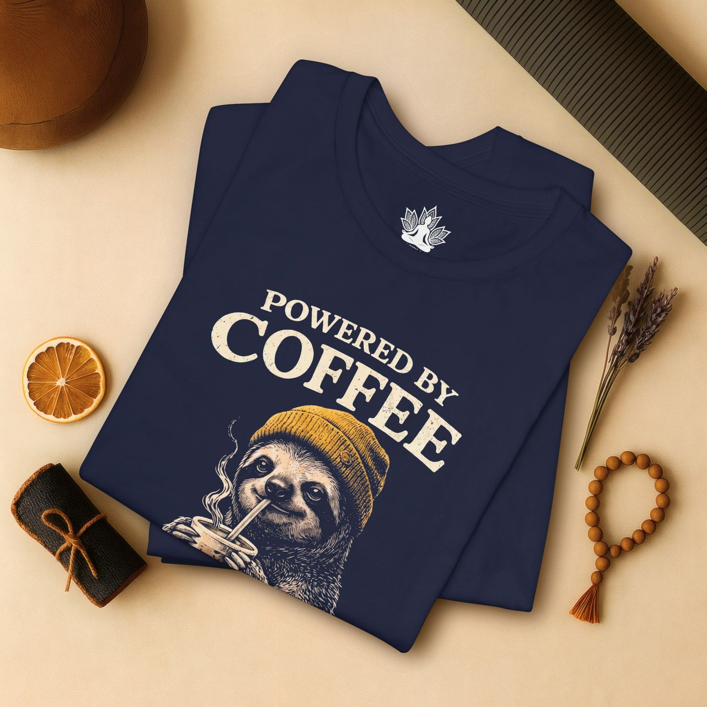 Powered By Coffee & Savasana Tee