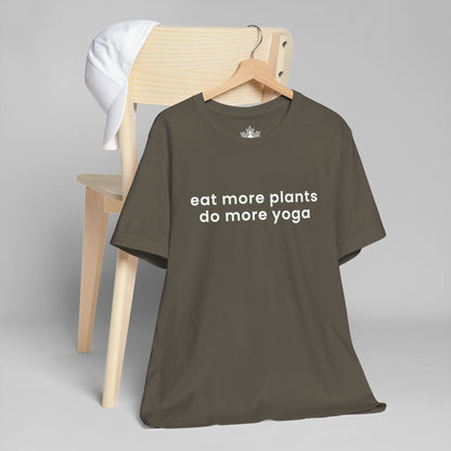 Eat More Plants - Do More Yoga Men Tee
