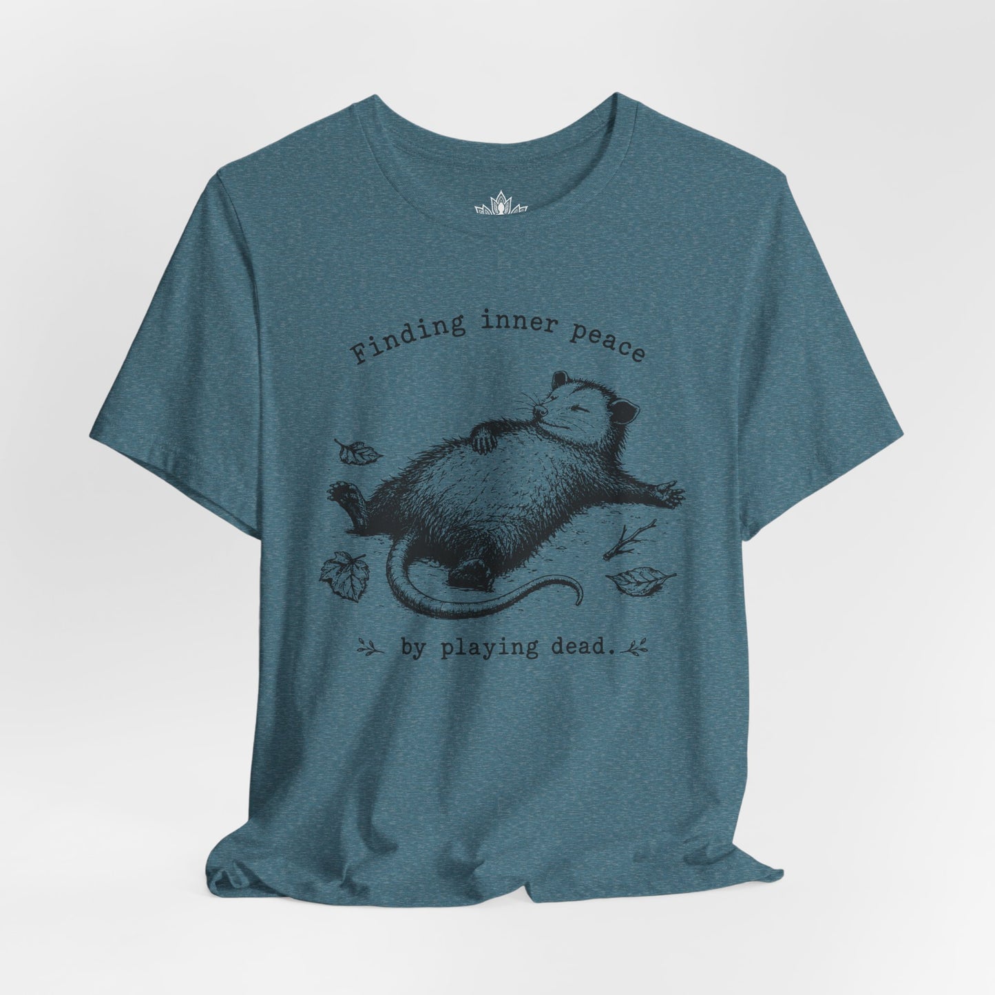 Finding Inner Peace Possum Tee