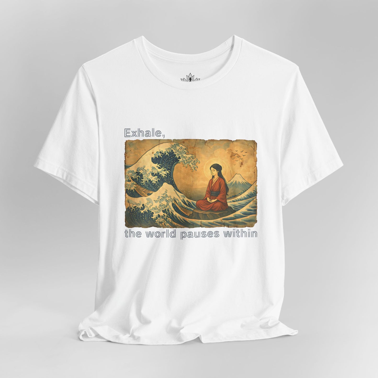 Vague japonaise pleine conscience