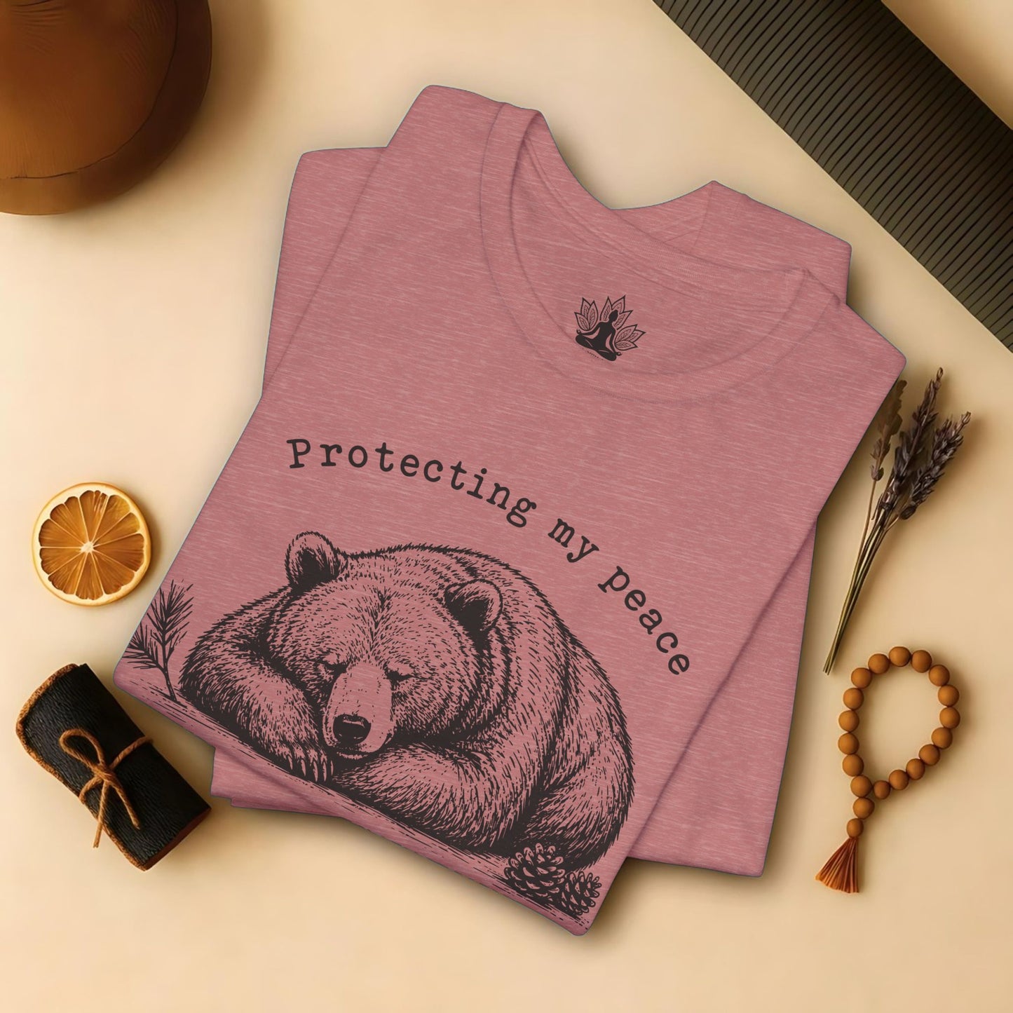 Protecting My Peace Bear Tee