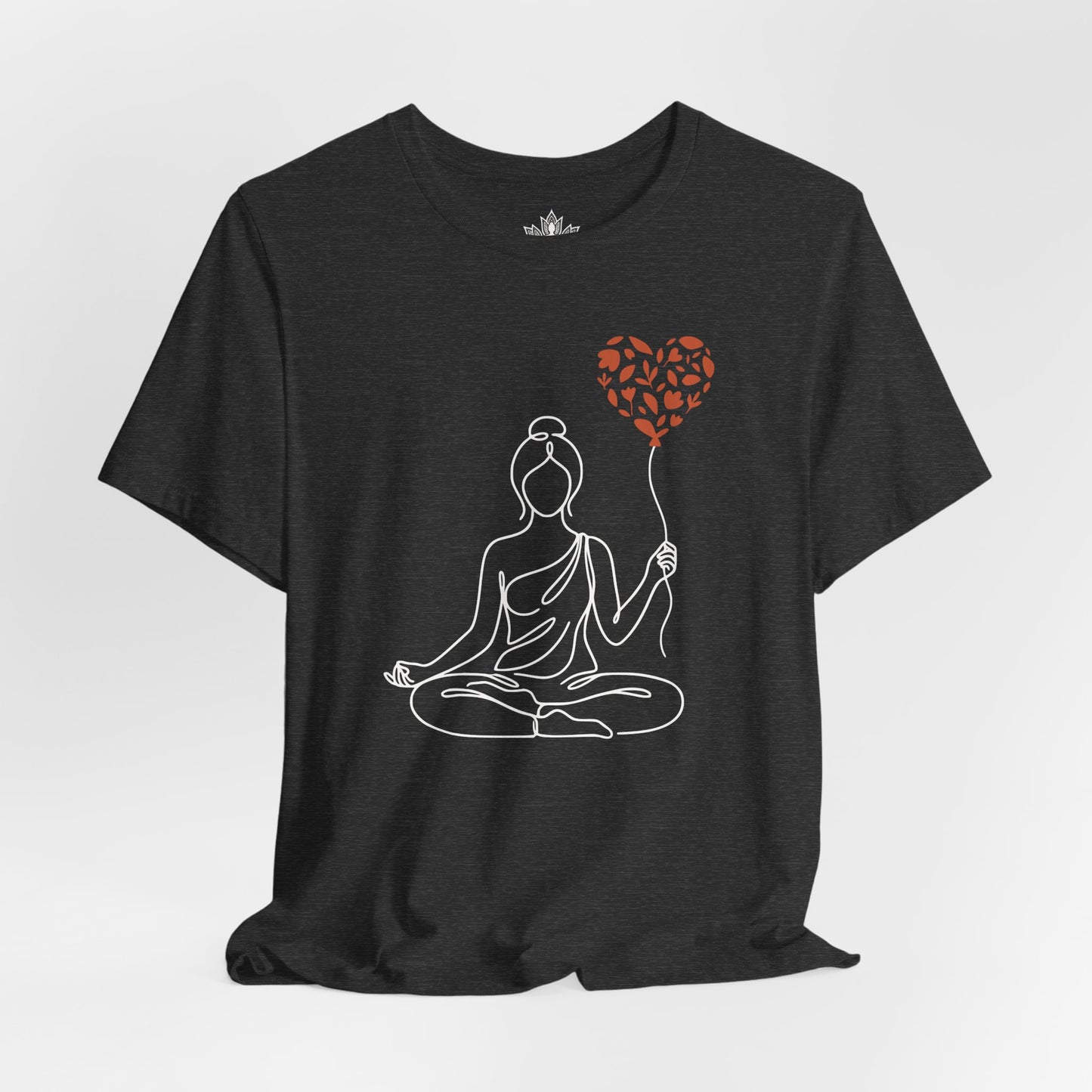 Mindful Love Yogini – Valentine Yoga Tee