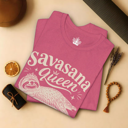 Savasana Queen Sloth Tee