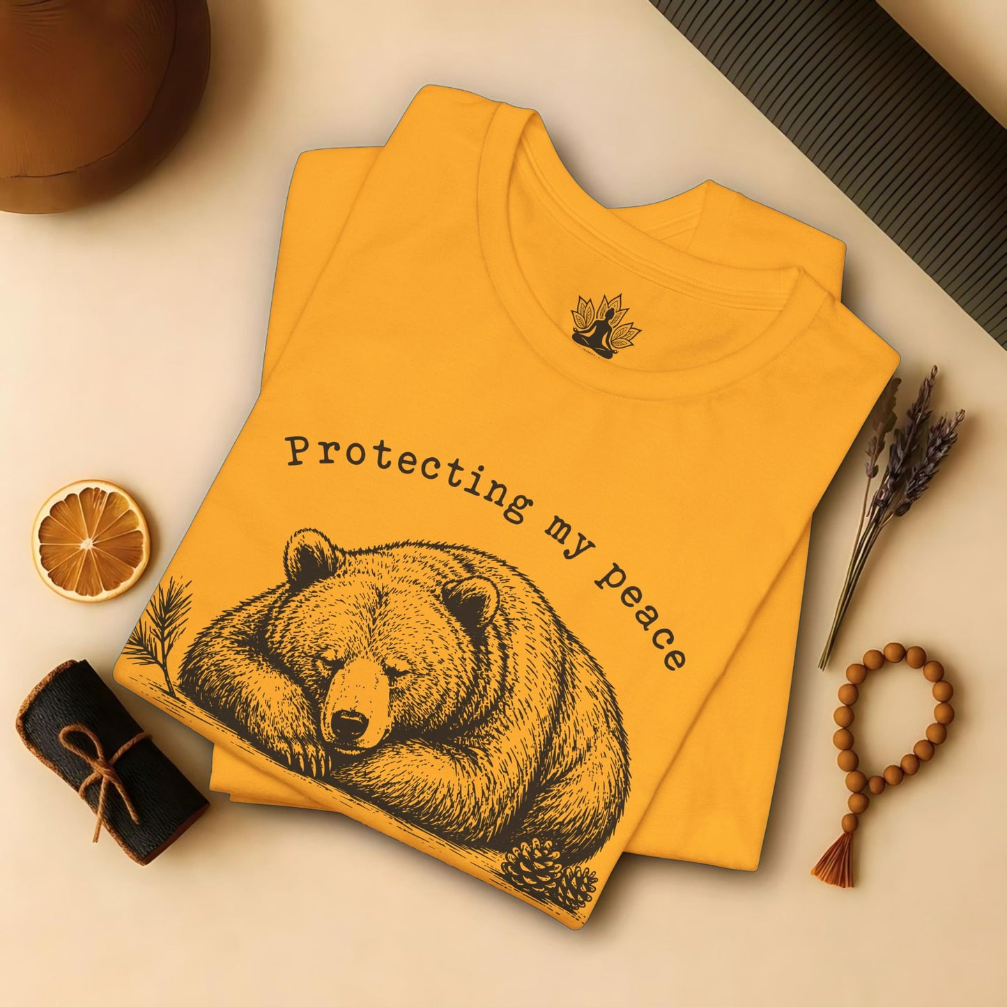 Protecting My Peace Bear Tee