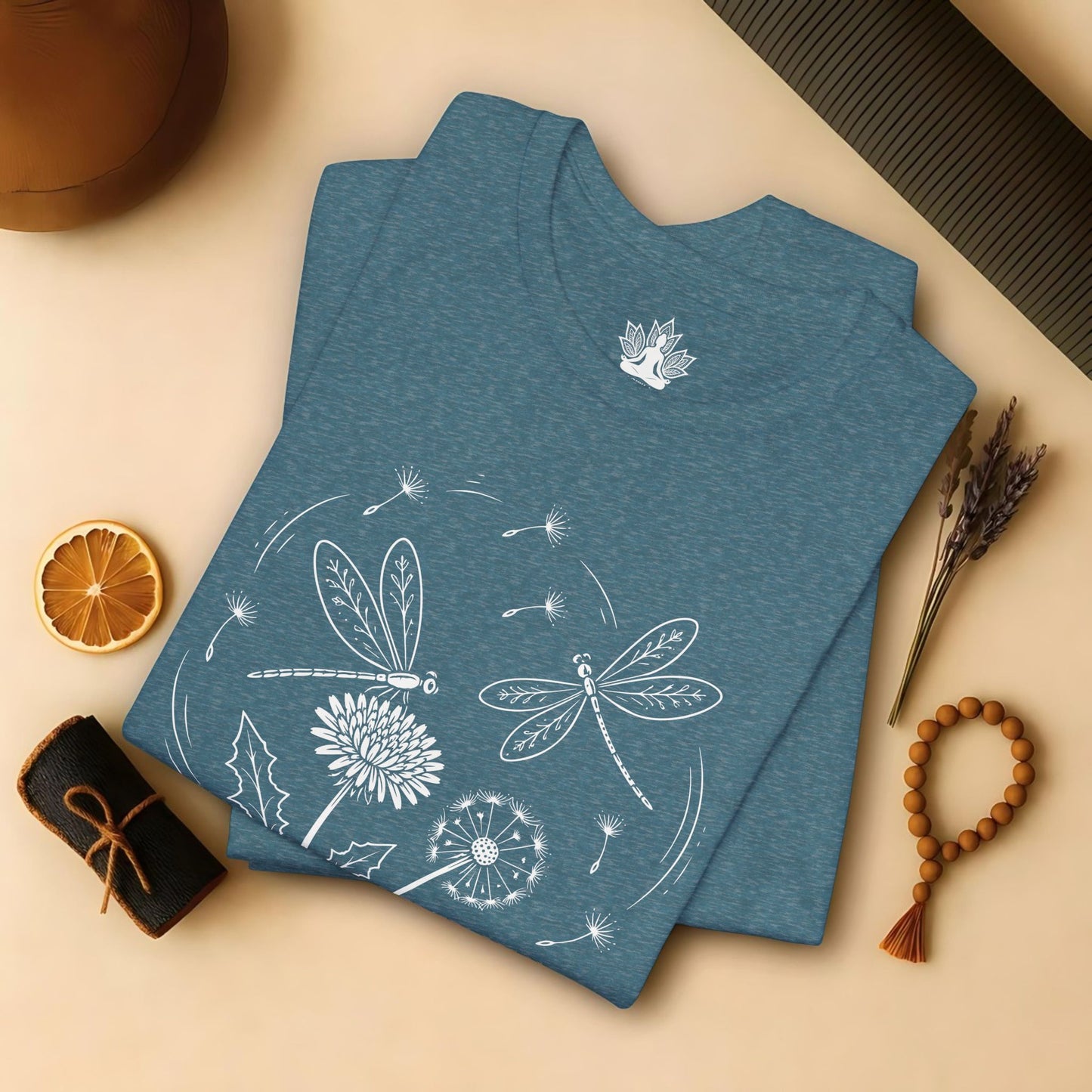 Go With The Flow Delicate Dragonflies Tee
