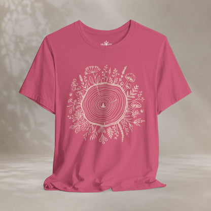 The Quiet Center Botanical Tee