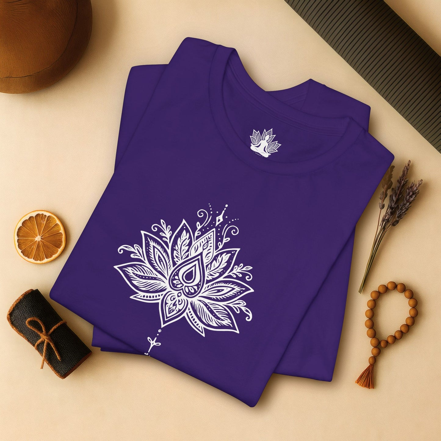 Balance Within – Lotus Yoga Tee