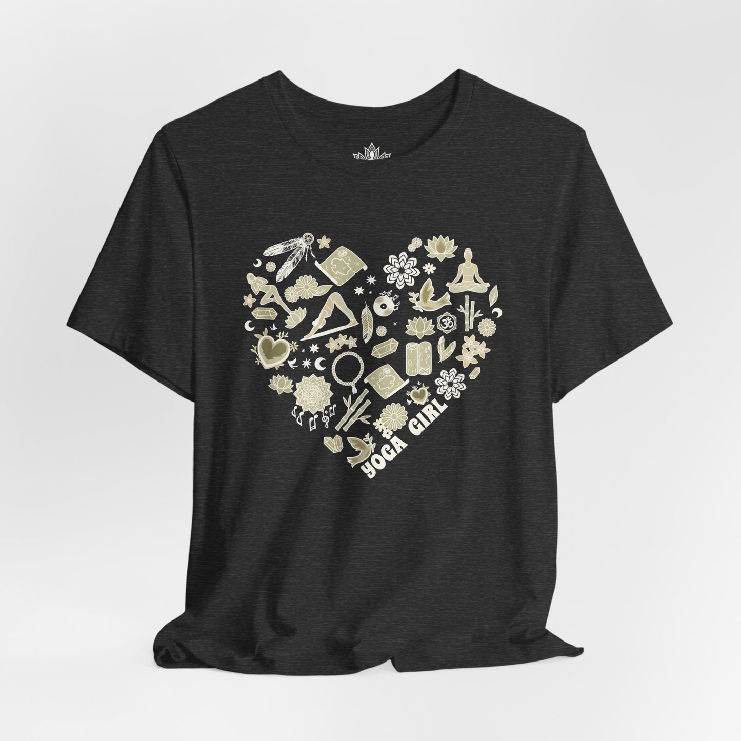 Yoga Girl Boho Heart Tee