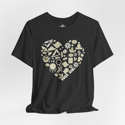 Yoga Girl Boho Heart Tee