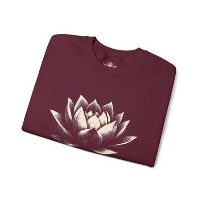 White Lotus Shadow Art Sweatshirt