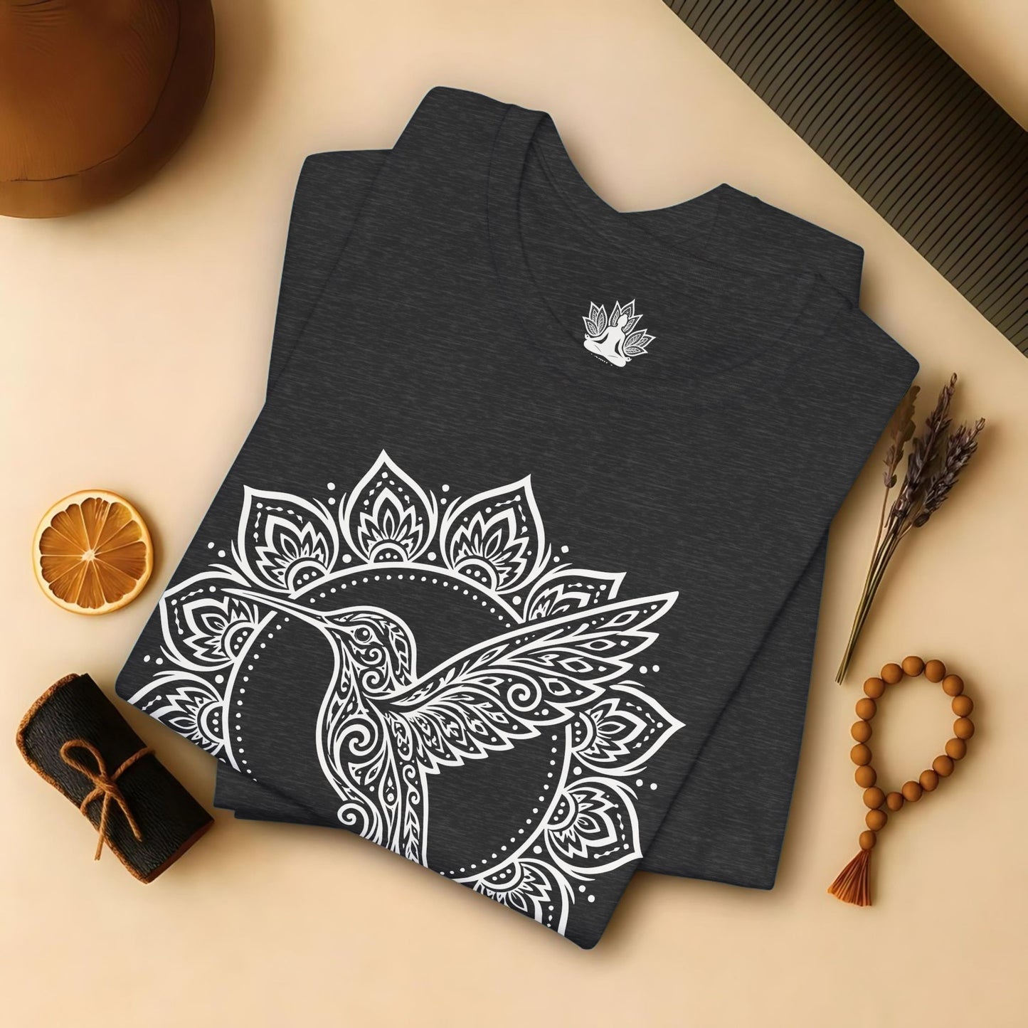 Hummingbird & Mandala Tee