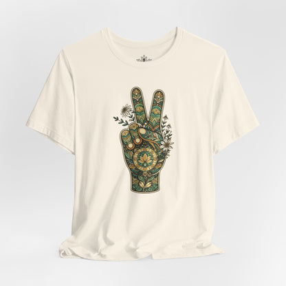 Boho Peace Hand Tee