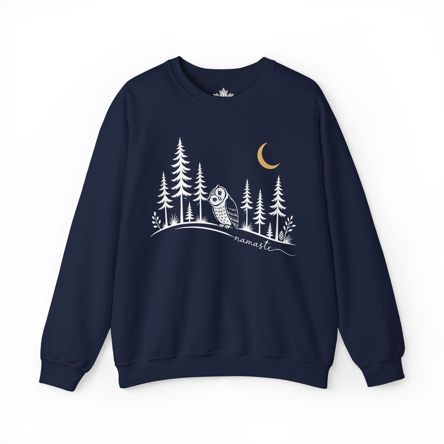 Namaste Forest Owl Sweatshirt