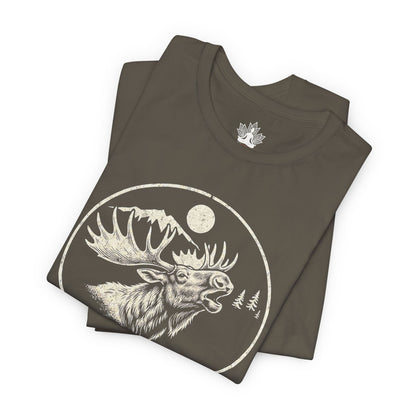 Namoosete Yoga Moose – Mindful Men Tee