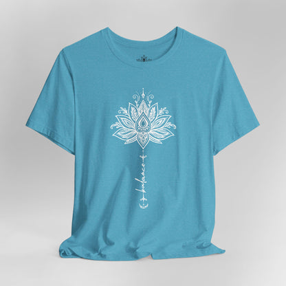 Balance Within – Lotus Yoga Tee