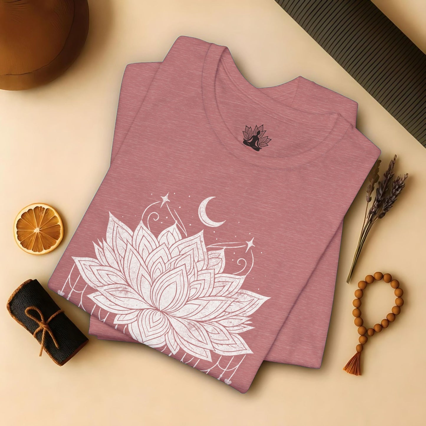 Vintage Moon Lotus Tee