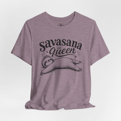 Savasana Queen Sloth Tee