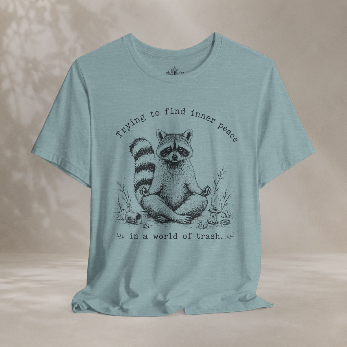 Printify T-Shirt A World Of Trash Tee A World Of Trash Tee