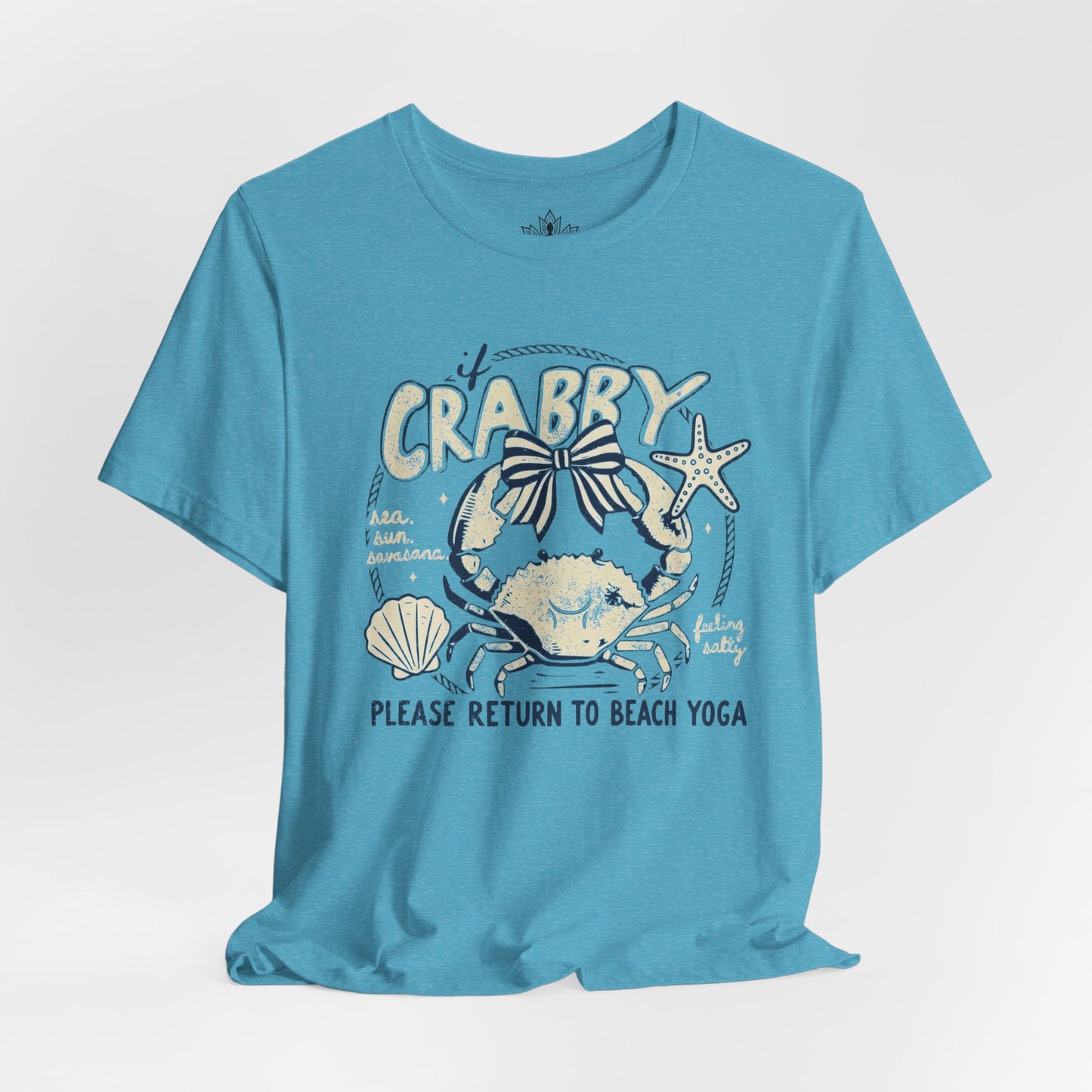 If Crabby, Return To Beach Yoga Tee