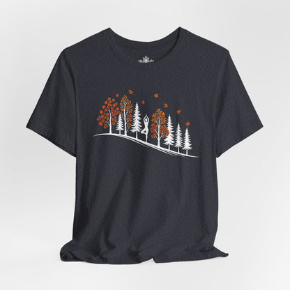 Fall Forest Tree Pose Tee