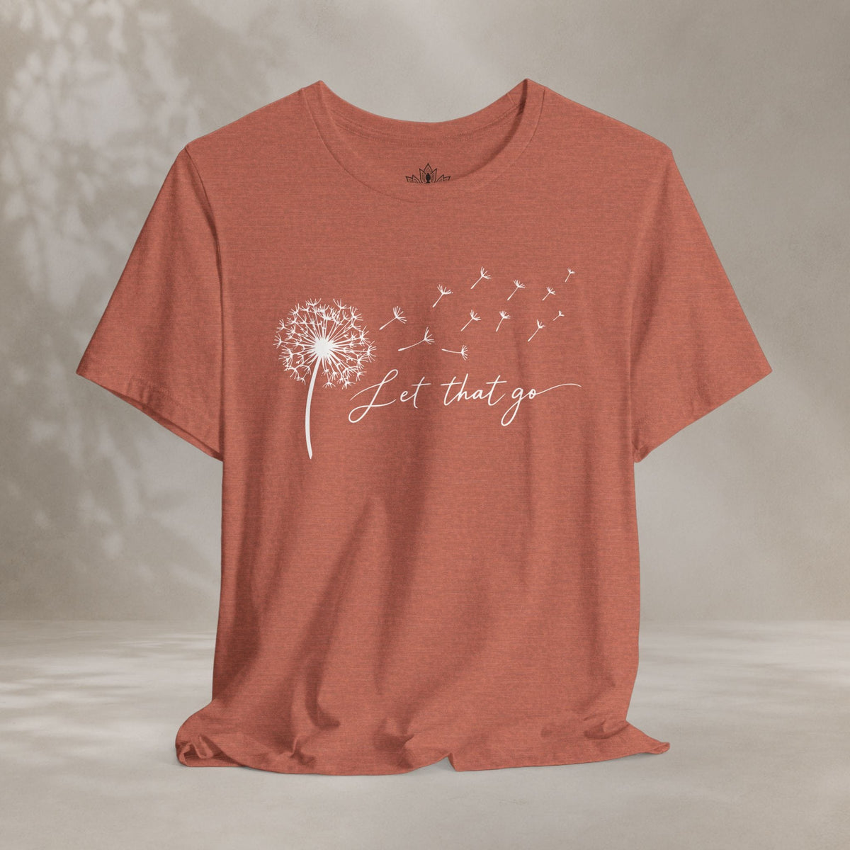 Printify T-Shirt Let That Go Dandelion Tee Let That Go Dandelion Tee
